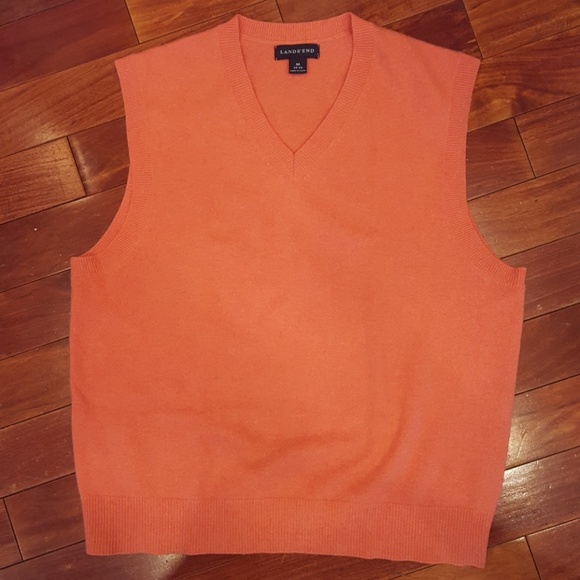 Men's Sleeveless Vest 100% Cashmere - Picture 1 of 2